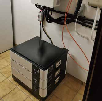 Instalacja stackowalnego magazynu energii