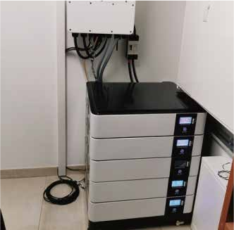 Instalacja stackowalnego magazynu energii